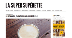 Desktop Screenshot of lasupersuperette.com